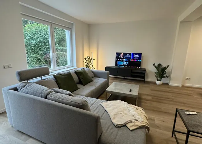 Lejlighed Haus Mit Garten - Kingbett - Wifi - Parkplatz Essen