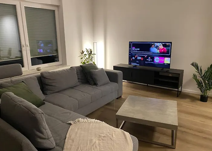 Lejlighed Haus Mit Garten - Kingbett - Wifi - Parkplatz